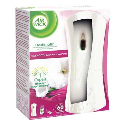 Освежитель воздуха Air Wick freshmatic нежность шелка и лилии 250 мл в Аквафор