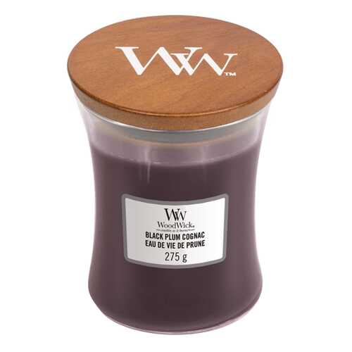 Свеча ароматическая Woodwick Сливовый коньяк в Аквафор