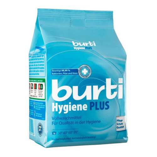 Порошок для стирки Burti hygiene plus для белого белья 1.1 кг в Аквафор