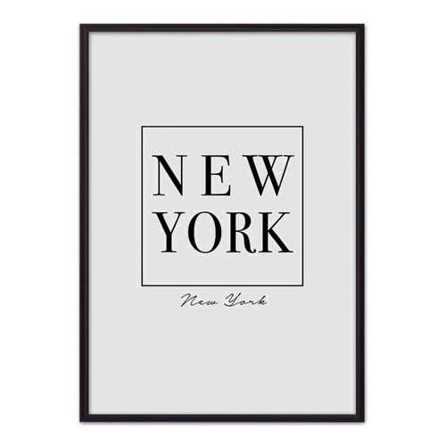 Постер в рамке New-York 21х30 см в Аквафор