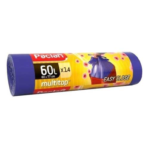 Мешки для мусора Paclan multitop aroma 60 л в Аквафор