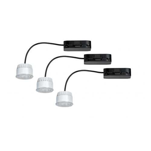 Комплект ламп EBL Coin LED 3x6,5W 51mm klar/Kst 93818 в Аквафор